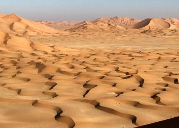The Empty Quarter Desert