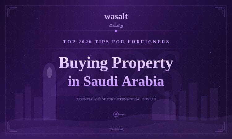 Can foreigners buy property in Saudi Arabia