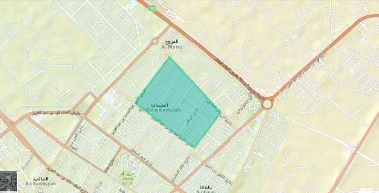 أين يقع حي الورود في تبوك ؟