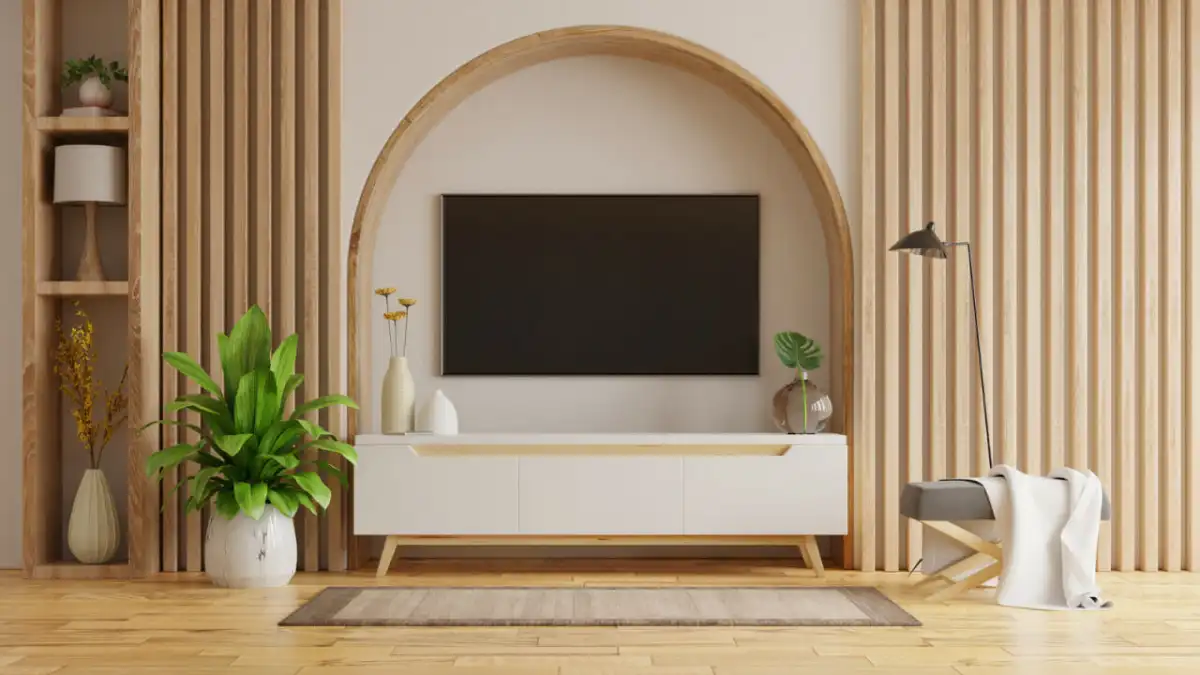 ديكور تلفزيون خشب : تصميمات رائعة لمنزل أنيق - مدونة موقع وصلت