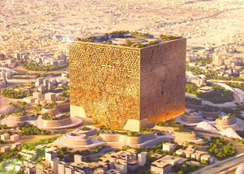 مشروع المكعب أضخم مشروع معماري عالمي تحت سماء الرياض