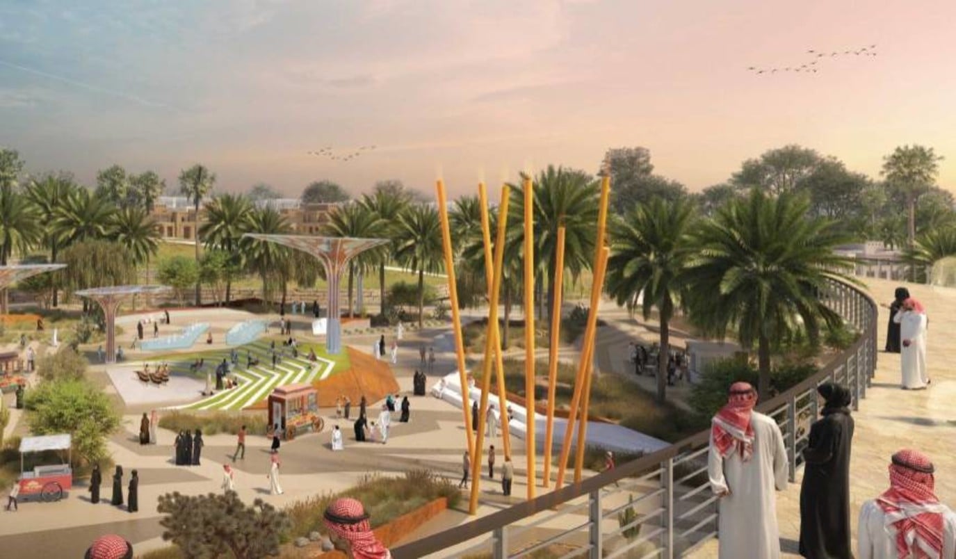 حديقة الملك سلمان في الرياض: تأثيرها على العقارات وفرص الاستثمار في 2026 2 مشروع حديقة الملك سلمان في الرياض