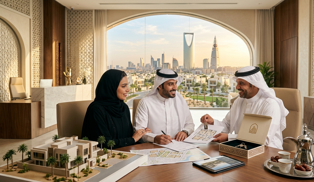 كيفية شراء منزلاً في السعودية: دليل المشتري لأول مرة في 2026 3 دليل شراء منزلاً في السعودية